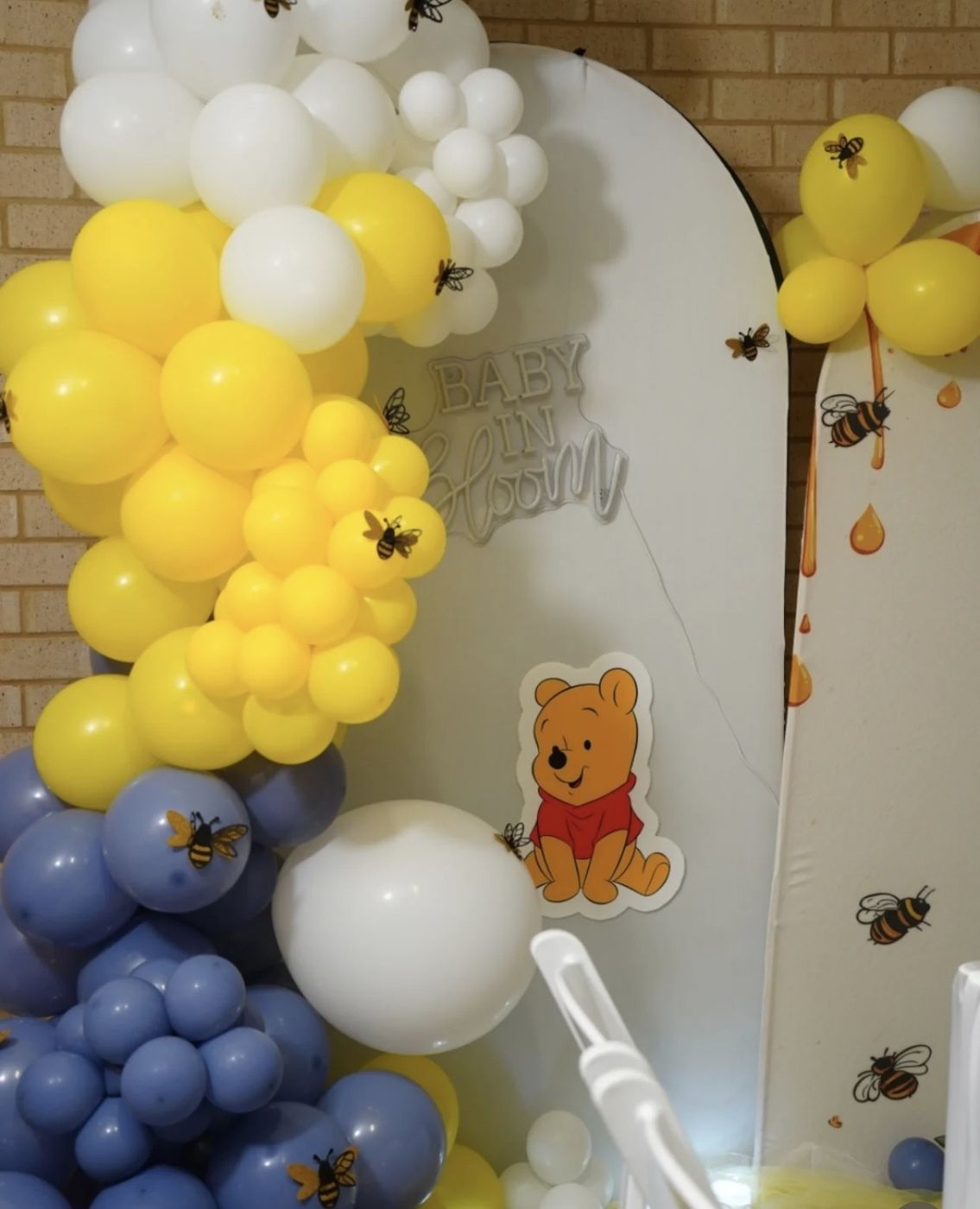 Baby shower styling