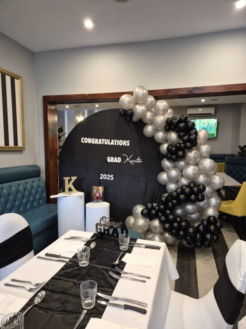Graduation styling setup